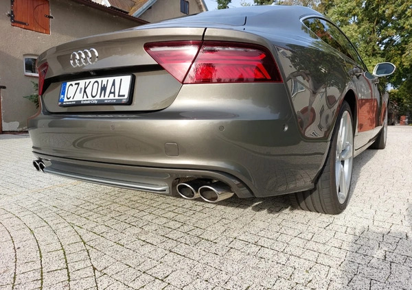 Audi A7 cena 98900 przebieg: 186143, rok produkcji 2012 z Włocławek małe 407